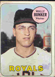 1969 Topps Baseball Cards      137     Wally Bunker